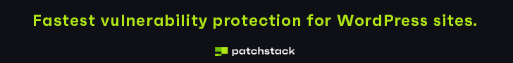 Patchstack ad.