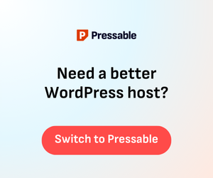 Pressable’s proud to sponsor The Repository—Because of that here’s an exclusive to readers only, $20 off Pressable's "Build" plan with code: REPOSITORY5. Sign up by March 30, 2025.